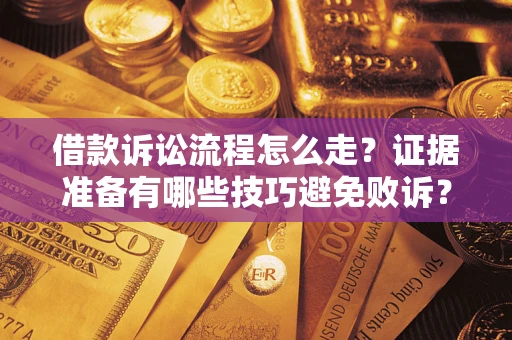 武汉借款诉讼流程怎么走？证据准备有哪些技巧避免败诉？