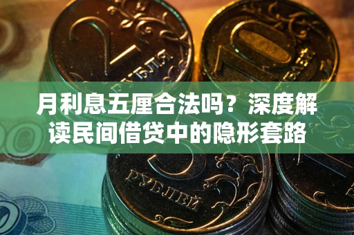 武汉月利息五厘合法吗？深度解读民间借贷中的隐形套路