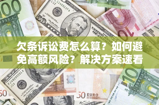 武汉欠条诉讼费怎么算？如何避免高额风险？解决方案速看！