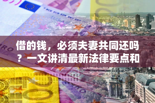武汉借的钱，必须夫妻共同还吗？一文讲清最新法律要点和避坑指南