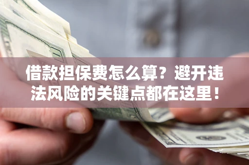武汉借款担保费怎么算？避开违法风险的关键点都在这里！