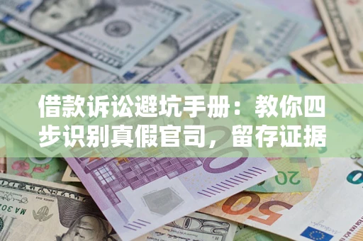 武汉借款诉讼避坑手册：教你四步识别真假官司，留存证据不踩雷