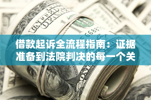武汉借款起诉全流程指南：证据准备到法院判决的每一个关键步骤
