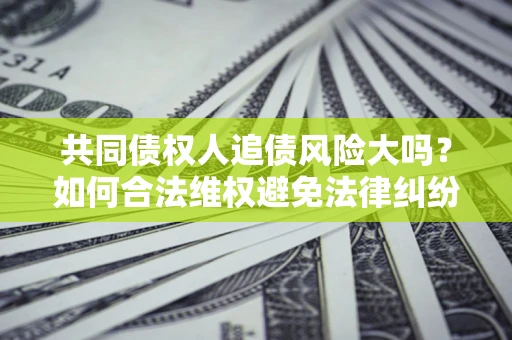 武汉共同债权人追债风险大吗？如何合法维权避免法律纠纷？