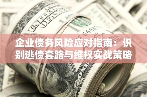 武汉企业债务风险应对指南：识别逃债套路与维权实战策略